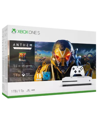 Comprar Xbox One S 1TB + Anthem Edición Legión del Alba Xbox One