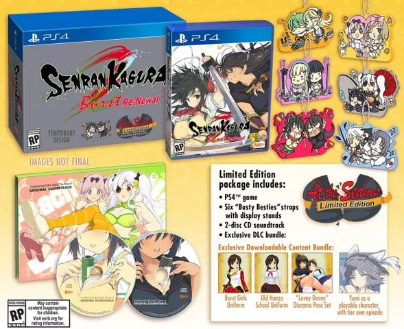 Comprar Senran Kagura Burst Re: Newal at The Seams Edition PS4 Coleccionista - Videojuegos