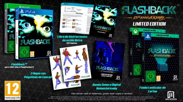 Comprar Flashback 25 Anniversary Edición Limitada PS4 Limitada screen 1 - 00.jpg - 00.jpg