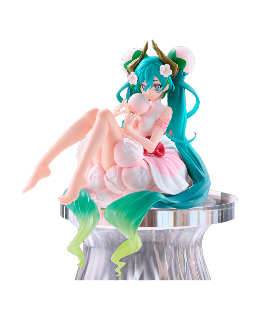 Figura hatsune miku flower fairy white plum blossom ver. noodle stopper furyu