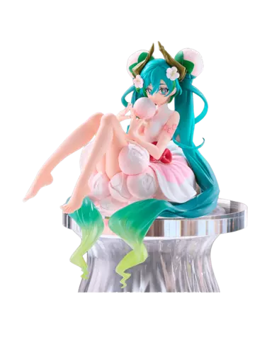 Figura Hatsune Miku Flower Fairy White Plum Blossom Ver. Noodle Stopper Furyu