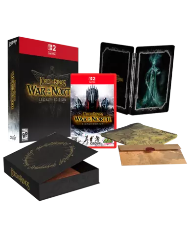 Carátula de The Lord of the Rings: War in the North - Legacy Edition Deluxe Edition (Import) para Switch 2 (edición PAL España)