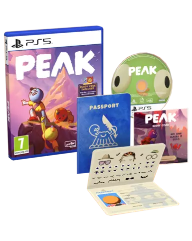 Carátula de Peak para PS5 (edición PAL España)