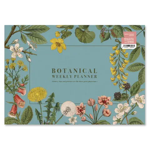 Comprar Bloc Planificador Semanal A3 Botanical Ingles 