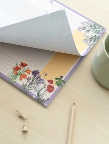 Comprar Bloc Planificador Semanal A4 Wild Flowers Frances 