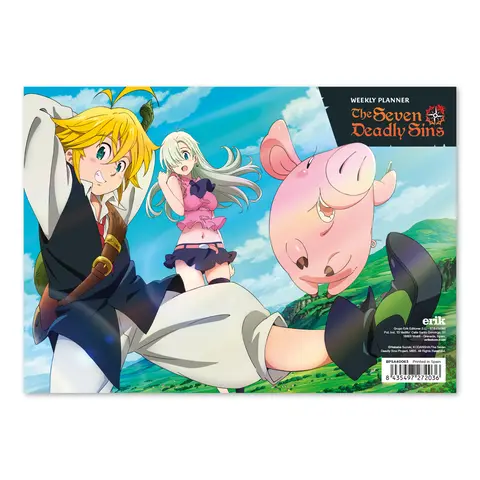 Comprar Bloc Planificador Semanal A4 The Seven Deadly Sins 