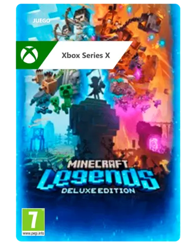 Comprar Minecraft Legends Edición Deluxe 15 Aniversario Xbox Series Deluxe 15 Aniversario | Digital