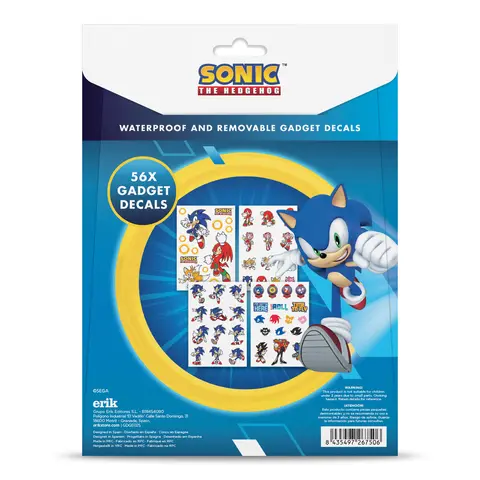 Comprar Pegatinas Reutilizables Sonic 