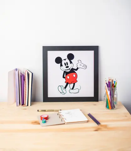 Comprar Print Enmarcado 30X30 cm Disney Mickey Classic 