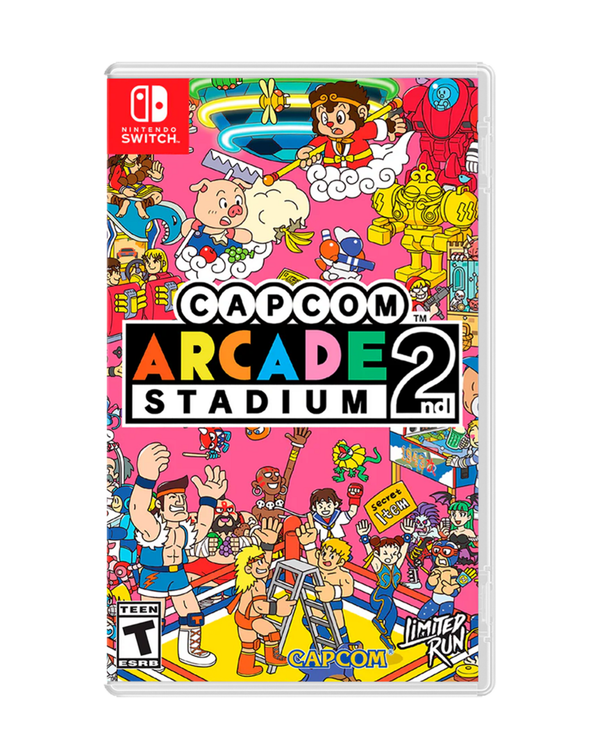 Capcom Arcade 2nd Stadium (LRG) Estandar Cover - Imp USA