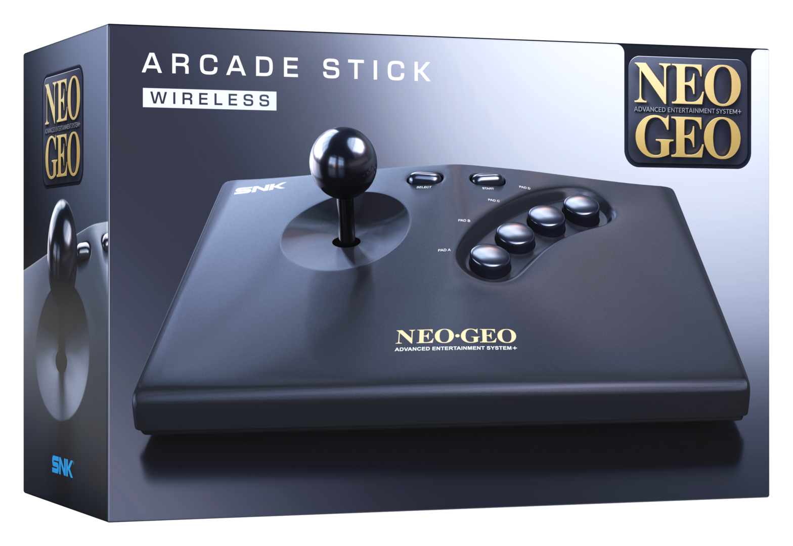 Arcade stick neogeo aes+ negro
