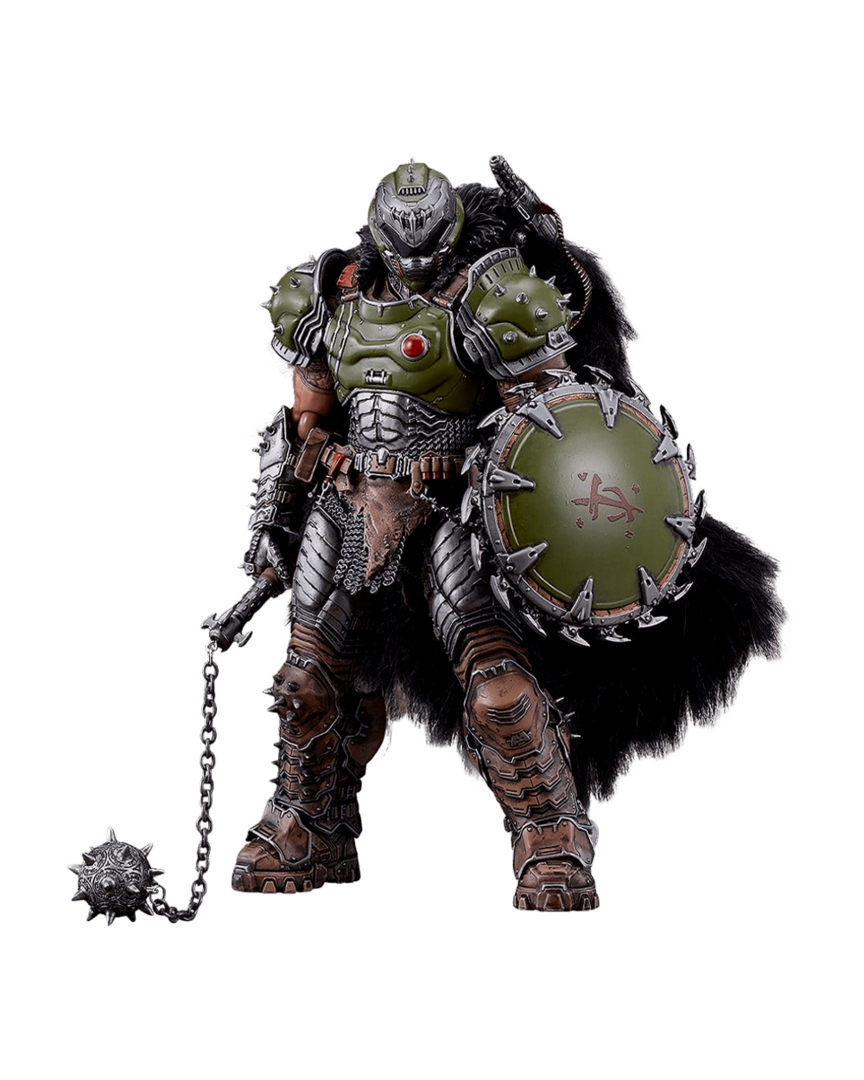 Figura doom slayer doom: the dark ages deluxe ver. figma good smile