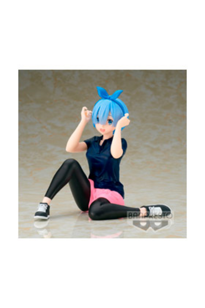 Rem Training Style Fig 14 cm Re:Zero Starting In Another World Relax Time