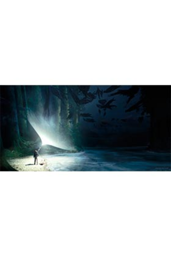 Expecto Patronum Poster De Vidrio Harry Potter 60 X 30 cm