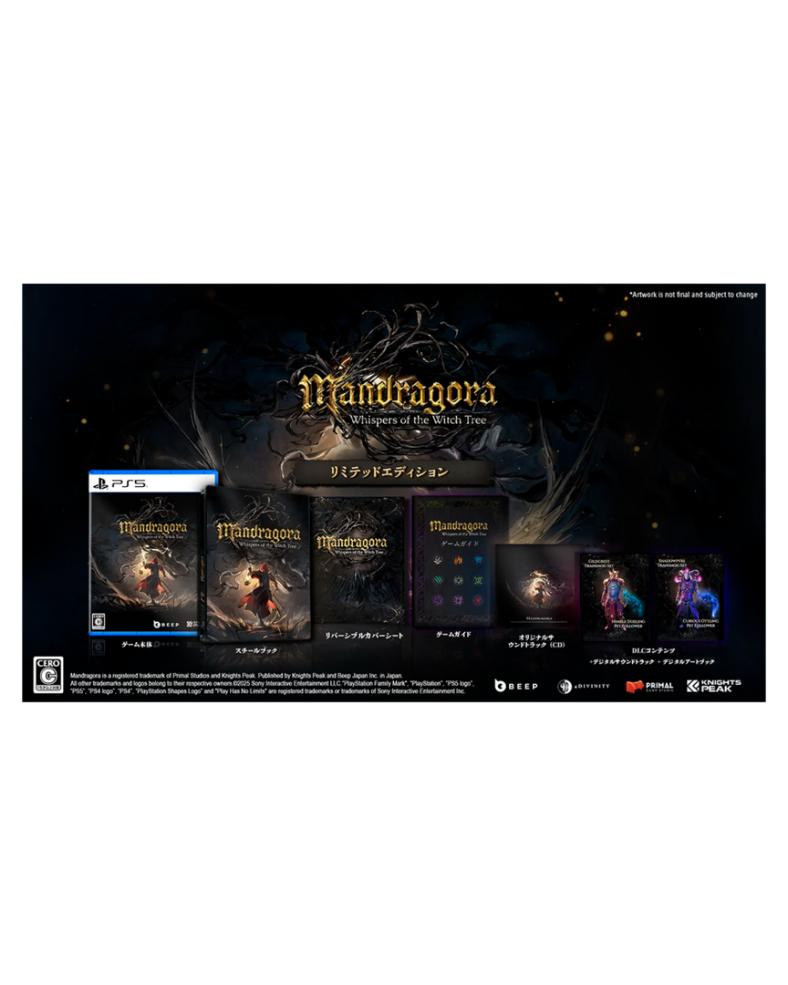 Mandragora whispers of the witch tree ed. limitada