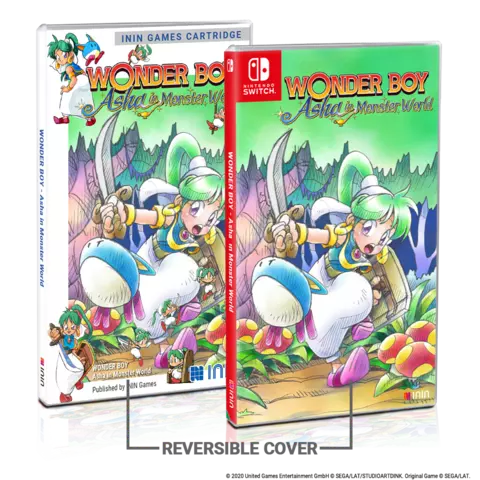 Comprar Wonder Boy: Asha in Monsterland Mega Collector's Edition Switch Ultra Coleccionista - EEUU