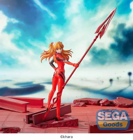 Reservar Figura Asuka Shikinami Langley Evangelion 3.0+1.0 X Spear of Longinus Luminasta Sega Figuras