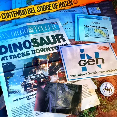 Reservar Caja Coleccionista Jurassic Park The Lost Memories Doctor Collector Réplicas