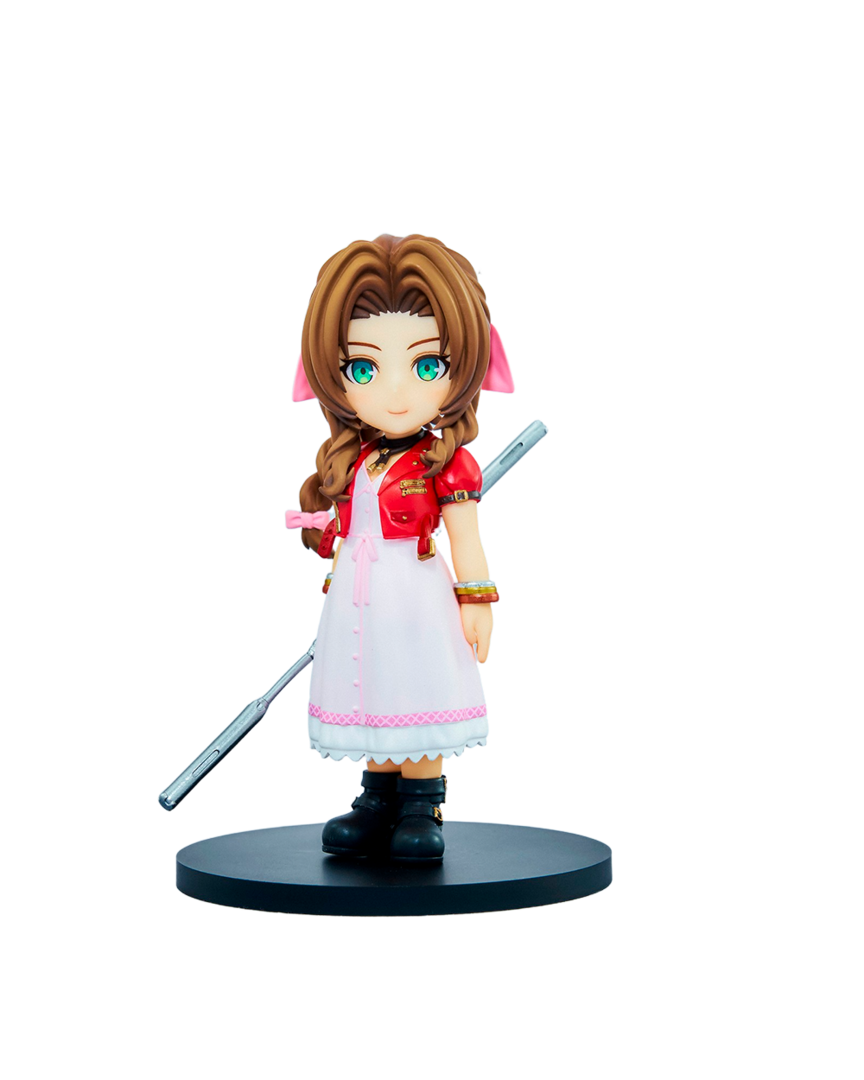Figura aerith gainsborough final fantasy vii remake adorable arts square enix re-run