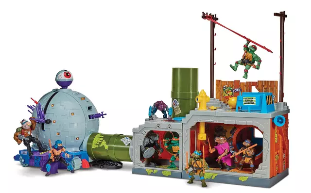 Reservar Diorama Alcantarilla Secreta Las Tortugas Ninja Playmates Toys Figuras