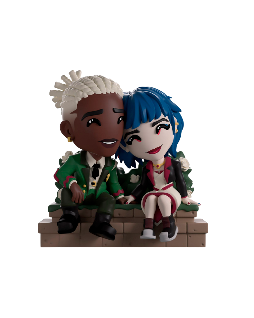 Youtooz Figura de vinilo Arcane Ekko & Powder de 4.6 pulgadas, coleccionable oficial