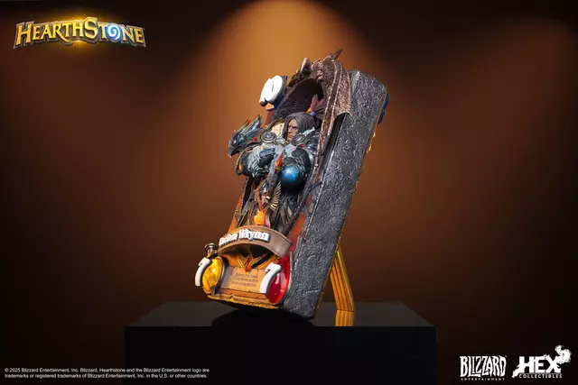 Reservar Figura Varian Wrynn World of Warcraft Hearthstone 3D Art Frame HEX Collectibles Figuras Estándar