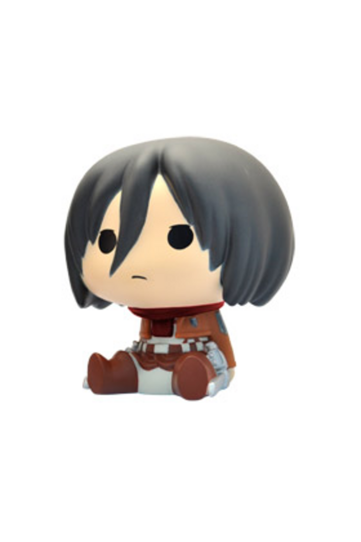 Plastoy Attack on Titan Hucha Chibi Mikasa Ackerman - Plástico - 12 cm