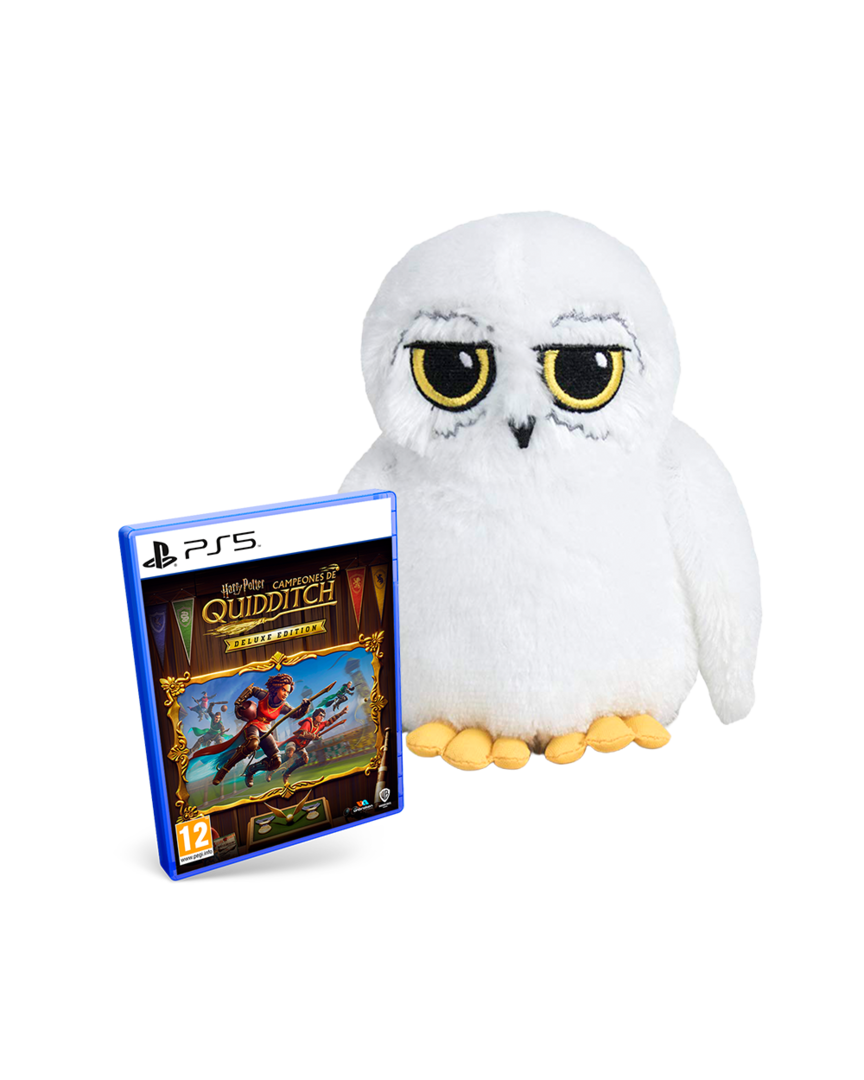 Harry Potter: Campeones de Quidditch Ed. Deluxe + Peluche Hedwig