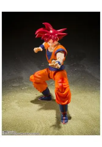 Comprar Super Saiyan God Son Goku Saiyan God of Virtue Fig. 14 cm Dragon Ball Super SH Figuarts Figuras