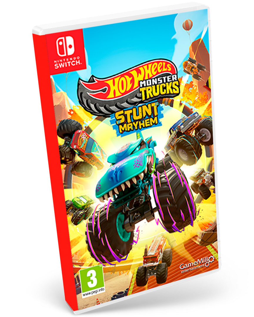 Hot wheels monster trucks: stunt mayhem