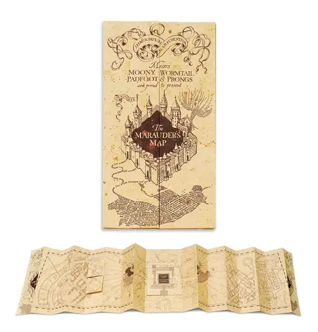 Comprar Mapa Del Merodeador Harry Potter 