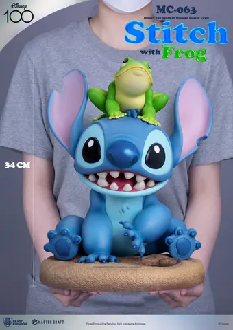 Comprar Figura Master Craft Disney Stitch Con Rana Figuras
