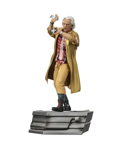 Comprar Figura Art Scale Regreso Al Futuro Ii Doc Brown Figuras