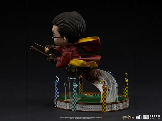 Comprar Figura Minico Harry Potter En Partido Quidditch Figuras