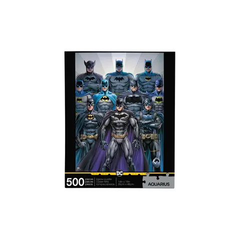 Puzzle De 500 Piezas DC Comics Batman Trajes