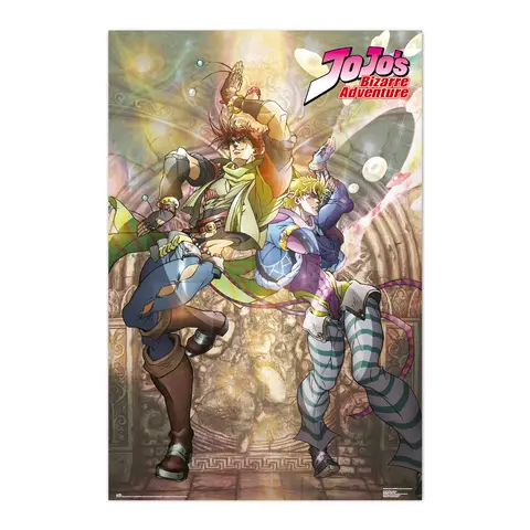 Comprar Poster JoJo's Bizarre Adventure Joseph Joestar & Caesar Zeppeli 