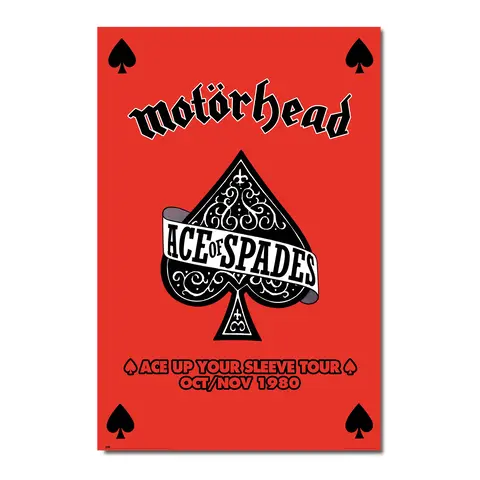 Comprar Poster Motorhead Ace Up Your Sleeve Tour 
