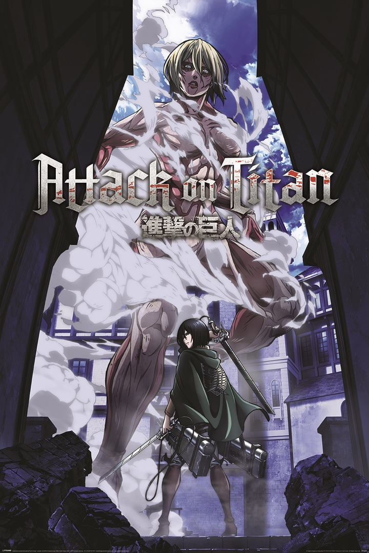 Poster Attack On Titan S3 Female Titan Approaches