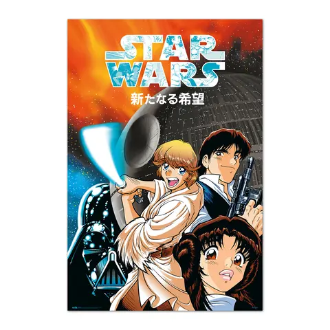 Comprar Poster Star Wars Manga A New Hope 