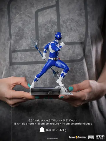 Comprar Figura Art Scale Mighty Morphin Power Rangers Ranger Azul Figuras