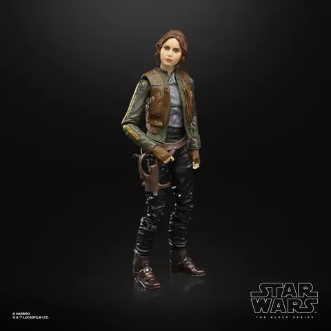 Comprar Figura Star Wars Jyn Erso Serie Black Figuras