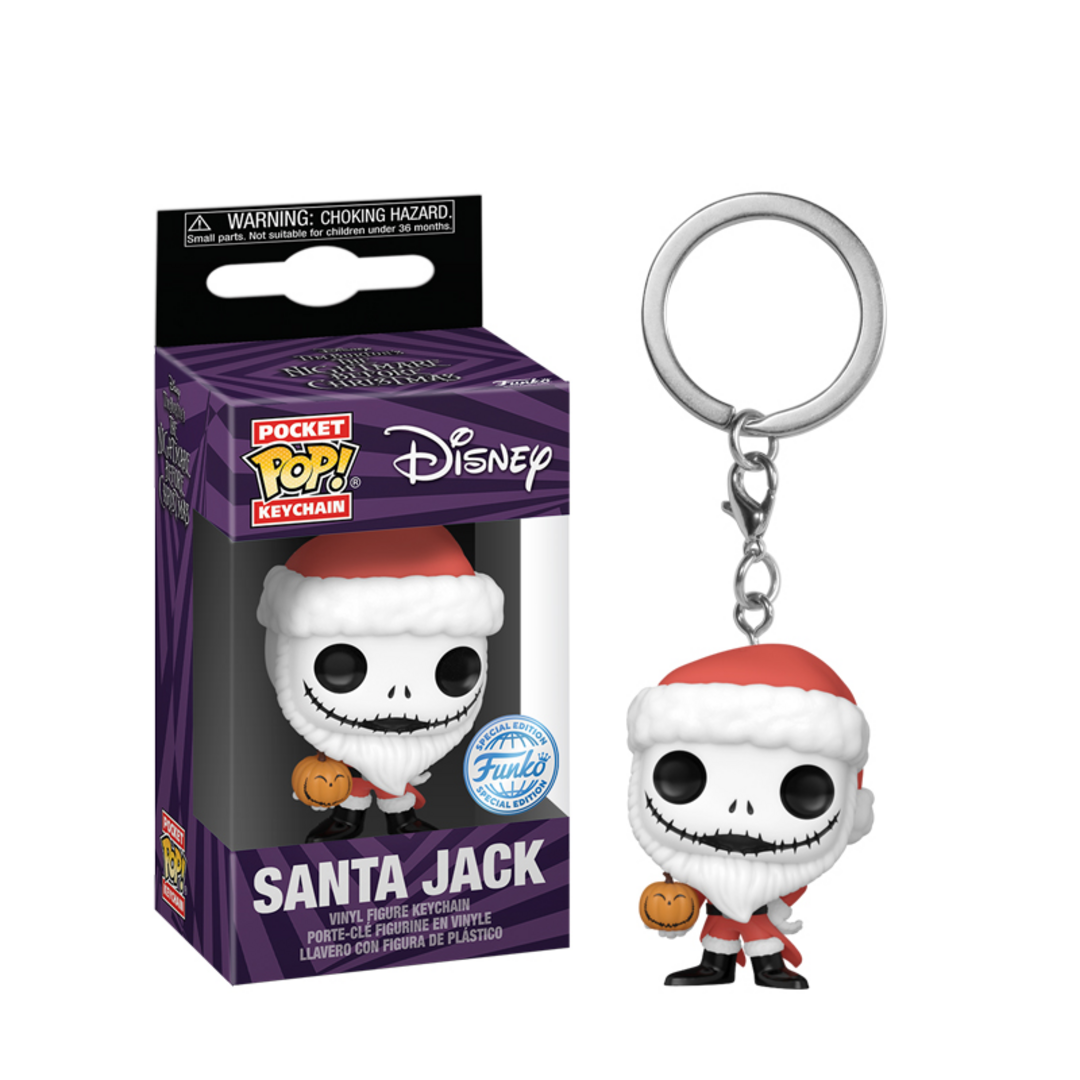 Pesadilla antes de navidad - pop keychain santa jack