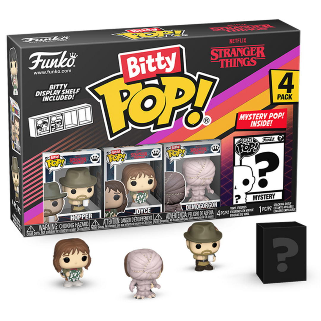 Stranger Things - Bitty POP Pack 4 Hopper