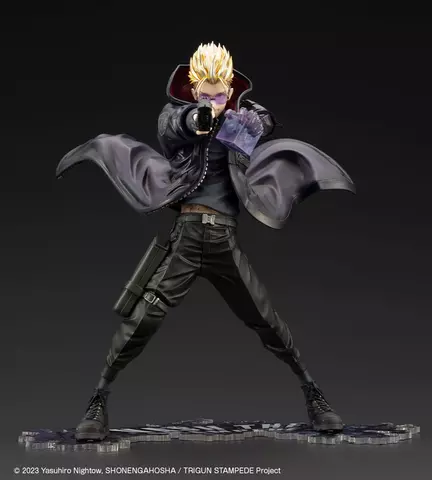 Reservar Figura Vash the Stampede Trigun Stampede Black Ver. 1/7 Kotobukiya Figuras Limitada