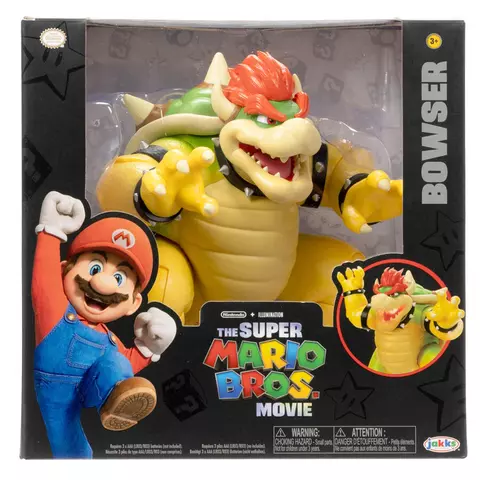 Comprar Figura Bowser La Película Super Mario Bros 17,5cm Figuras Estándar