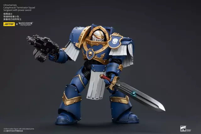 Reservar Figura Sargento Power Sword Ultramarines Warhammer JoyToy Figuras Estándar