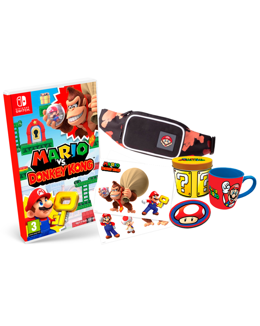 Mario Vs Donkey Kong Pack Caja Regalo