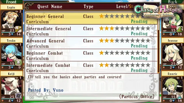 Reservar Class of Heroes 1 & 2 Complete Edition PS5 Estándar screen 3