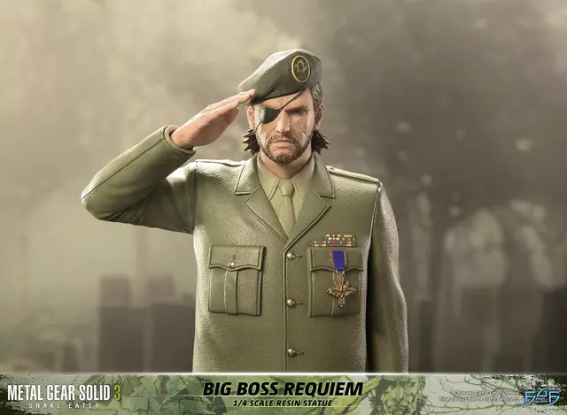 Reservar Estatua Resina Big Boss Requiem 1/4 Metal Gear Solid 3 First 4 Figures Estatuas screen 9