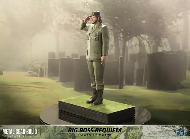 Reservar Estatua Resina Big Boss Requiem 1/4 Metal Gear Solid 3 First 4 Figures Estatuas screen 22